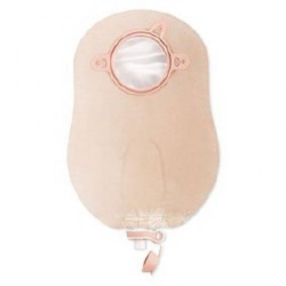 Hollister New Image Urostomy Pouch - Vinyl, Red Code, 2.25 Inch Flange, 9 Inch Length, Ultra-clear, Drainable, 10 Count