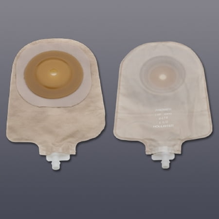 Hollister Premier Urostomy Pouch - 8474BX - Transparent, 1", 5 Each / Box