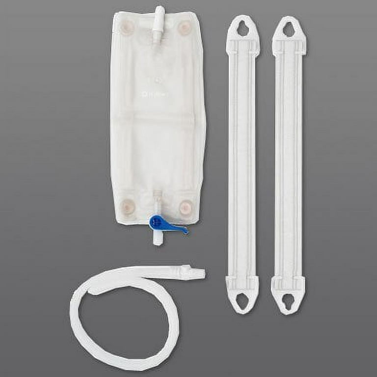 Hollister Urinary Leg Bag Kit Anti Reflux Valve 900 mL Vinyl 9655