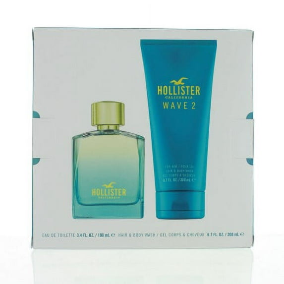 Hollister Wave 2 GSMHOLLISTERWAVE2P34 Mens Hollister Gift Set - 2 Piece