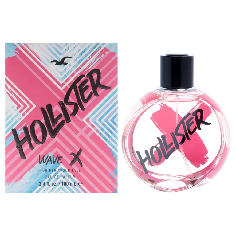 HOLLISTER WAVE オードパルファム EDP 100ml Hollister Wave X Eau De Parfum Spray for Women, 3.4 Oz - Walmart.com