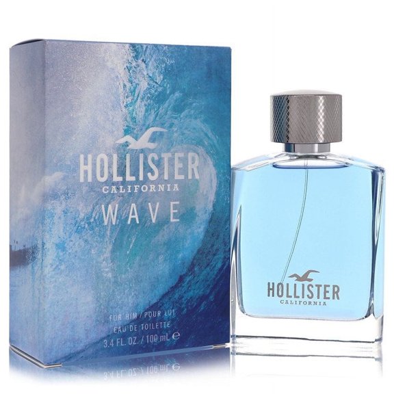 Hollister Wave by Hollister Eau De Toilette Spray 3.4 oz for Men Pack of 4