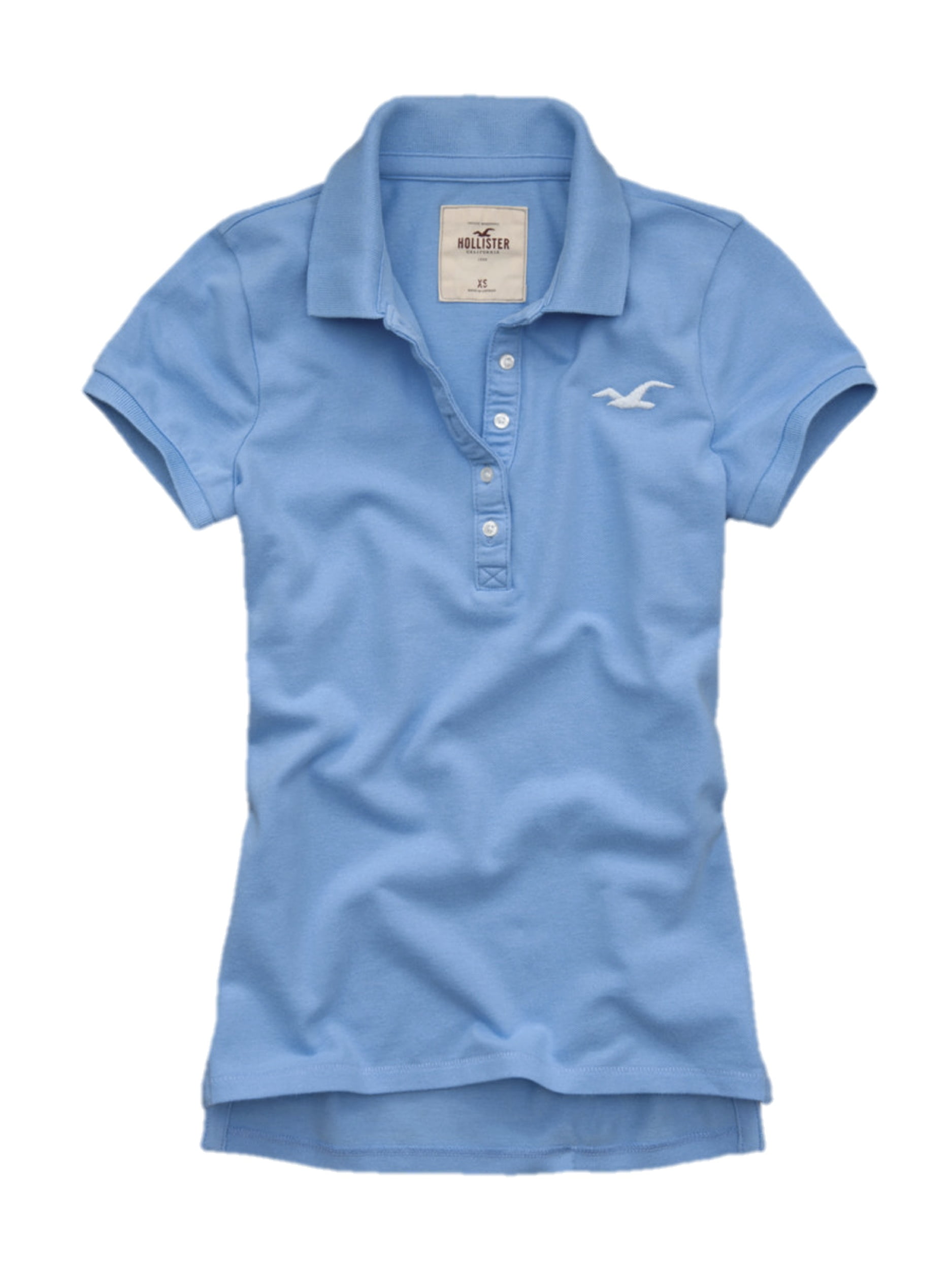 HOLLISTER Stretch Polo  T shirts for women, Clothes design, Tops