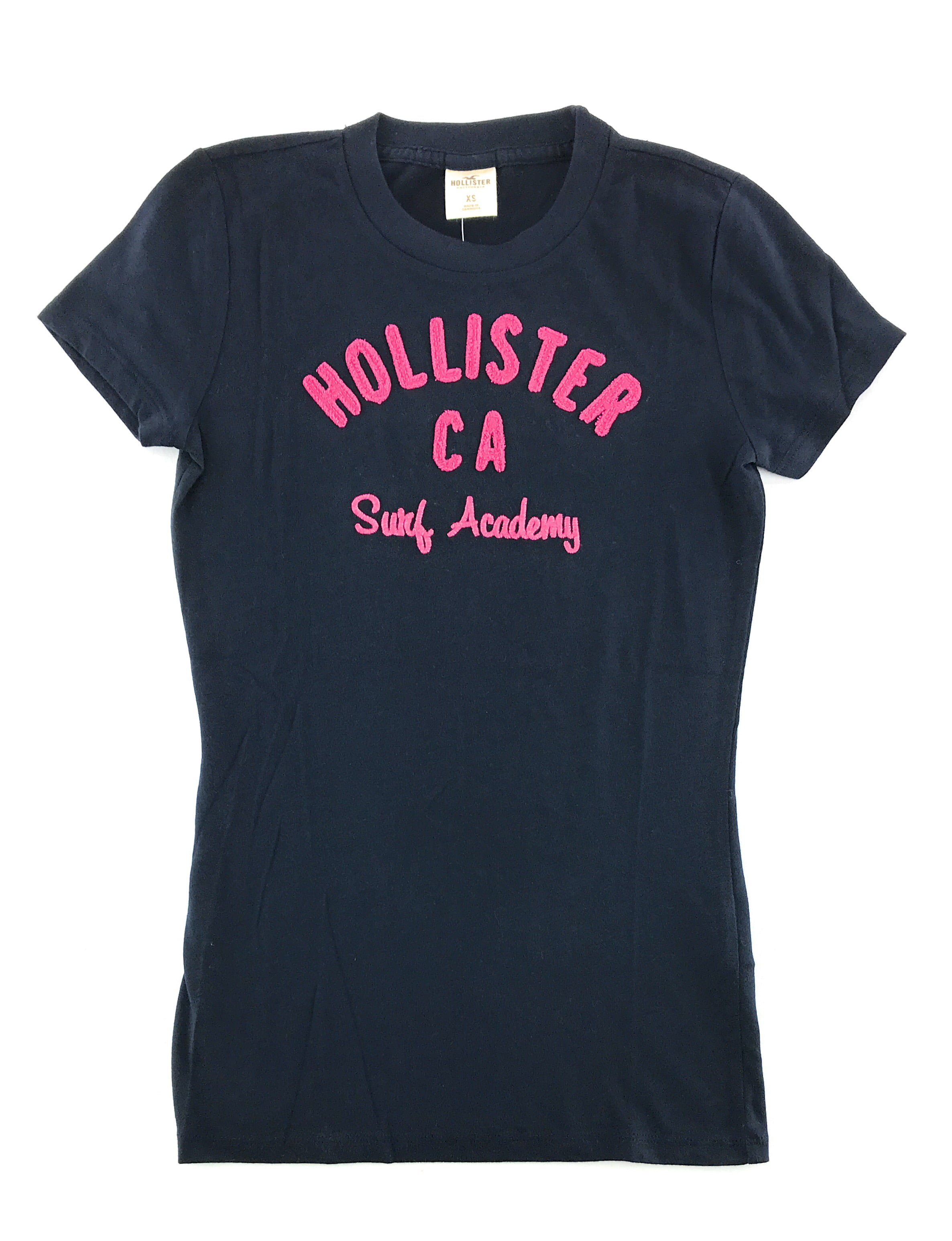 Hollister Applique Logo T-Shirt –