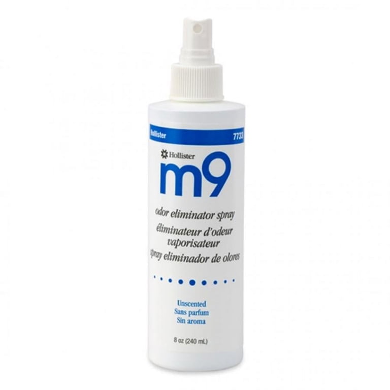 Hollister m9 Deodorizer & Odor Elimination Spray, Unscented, 8oz