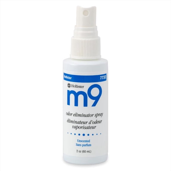 Hollister m9 Odor Eliminator Spray for Ostomy Care, Unscented, 1 Count, 1 Pack