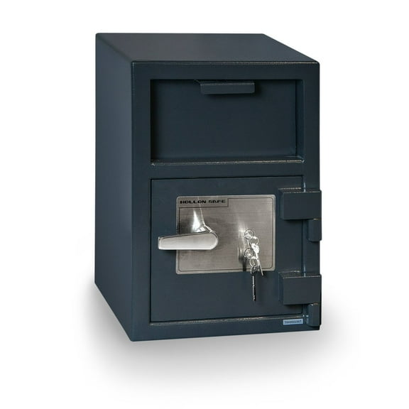 Hollon Safe Depository Safe Gray