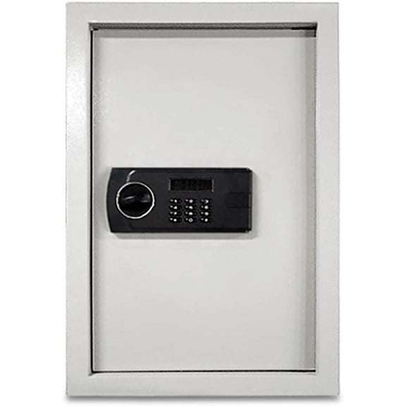 Hollon Safe WSE-2114 In Wall Safe, White, Small