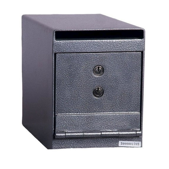 Hollon Safe Drop Slot Safe Gray