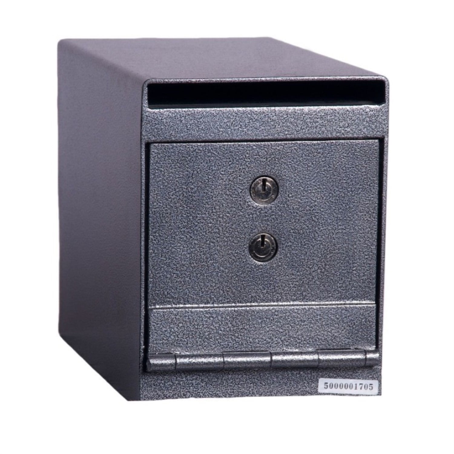 Hollon Safes company Drop Slot Safe Gray