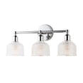 thumbnail image 1 of Hollow 3-Light Bath Vanity Wall Light, Polished Chrome, 1 of 1