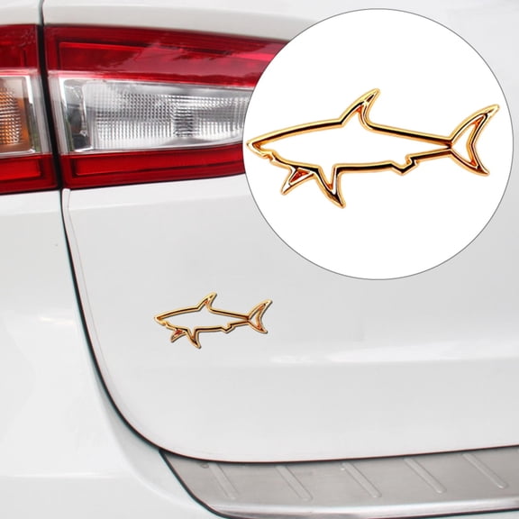 Hollow Alloy Metal Car Body Badge Sticker Durable Rust-Proof Decorative Emblem For Vehicle Exterior Panel, Truck & SUV Custom Accent Styling