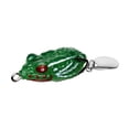 thumbnail image 1 of Hollow Body Frog Lure Weedless Topwater Bait with Spinner Blade for Snakehead Bass 5g 1 Piece Army Green, 1 of 6