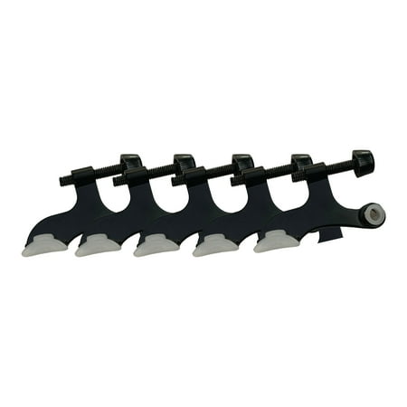 Design House Hollow Core 5-Pack Adjustable Hinge Pin Door Stop Wall Protector with Rubber Tips, Matte Black price history and forecast - Design House WM818911