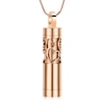 thumbnail image 1 of Hollow Cylinder Urn Necklace for Ashes Vial Cremation Jewelry for Women Men Memorial Keepsake Locket Necklace, 1 of 6