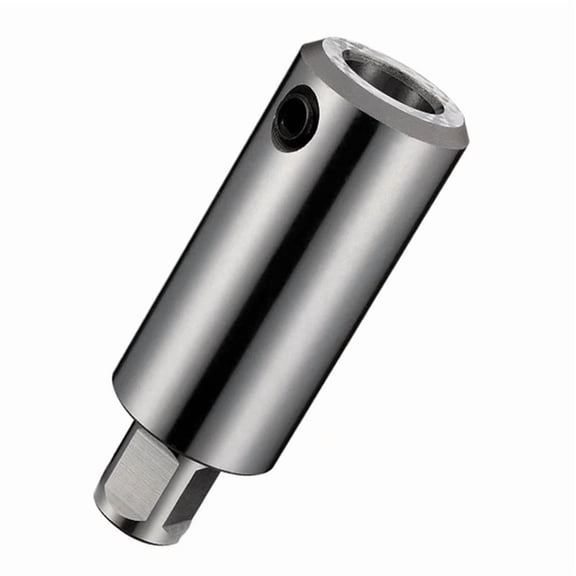 Hollow Drill Conversion Handle 100mm Drill Chuck Connection Conversion Extension Rod Extension Rod Top Hole 6.5mm