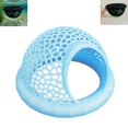 thumbnail image 1 of Hollow Floating Aquarium Cave Fish Shrimp Hiding Rest Shelter Floating Resting Platform Ornament for Fish Tank Decor, 1 of 7