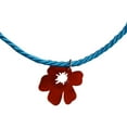thumbnail image 1 of Hollow Flower Temperament Neck Chain Adjustable Braided Nylon Rope Necklace, 1 of 20
