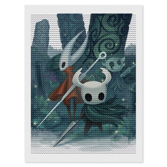 Hollow Game Kni-ght Picture Paintings Canvas Diamond Art Prints Wall Hang Decoration Home Game Gifts
