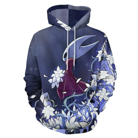 Hollow Game Kni-ght Silksong Casual Hoodie Jacket Hooded Long Sleeves Sweatshirt Pullover Sweaters Women Men