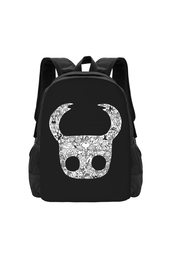 Hollow Game Knight Backpack Casual College Bookbag Laptop Travel Backpacks Work Large Capacity Adult Bags