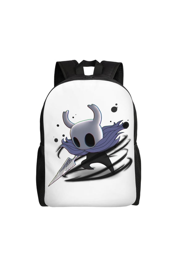 Hollow Game Knight Backpack Lightweight Daypack Large Capacity Travel Work School Back Pack Novelty Computer Bag Laptop Bag