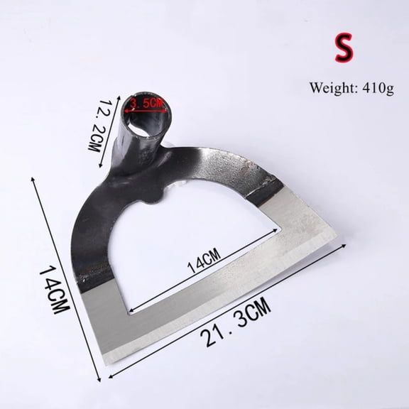 Hollow Hoe Weeding Rake Labor-saving Weeding and Loosening Soil Artifact Harrow Handheld Steel Weeding Hoe Farm Tool Garden Tool