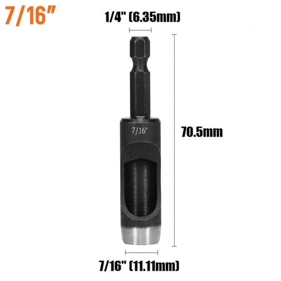Hollow Hole Punches Convenient Plastic and Rubber Hollow Hole Punches for Electric Drill Perfect for Leather and More!