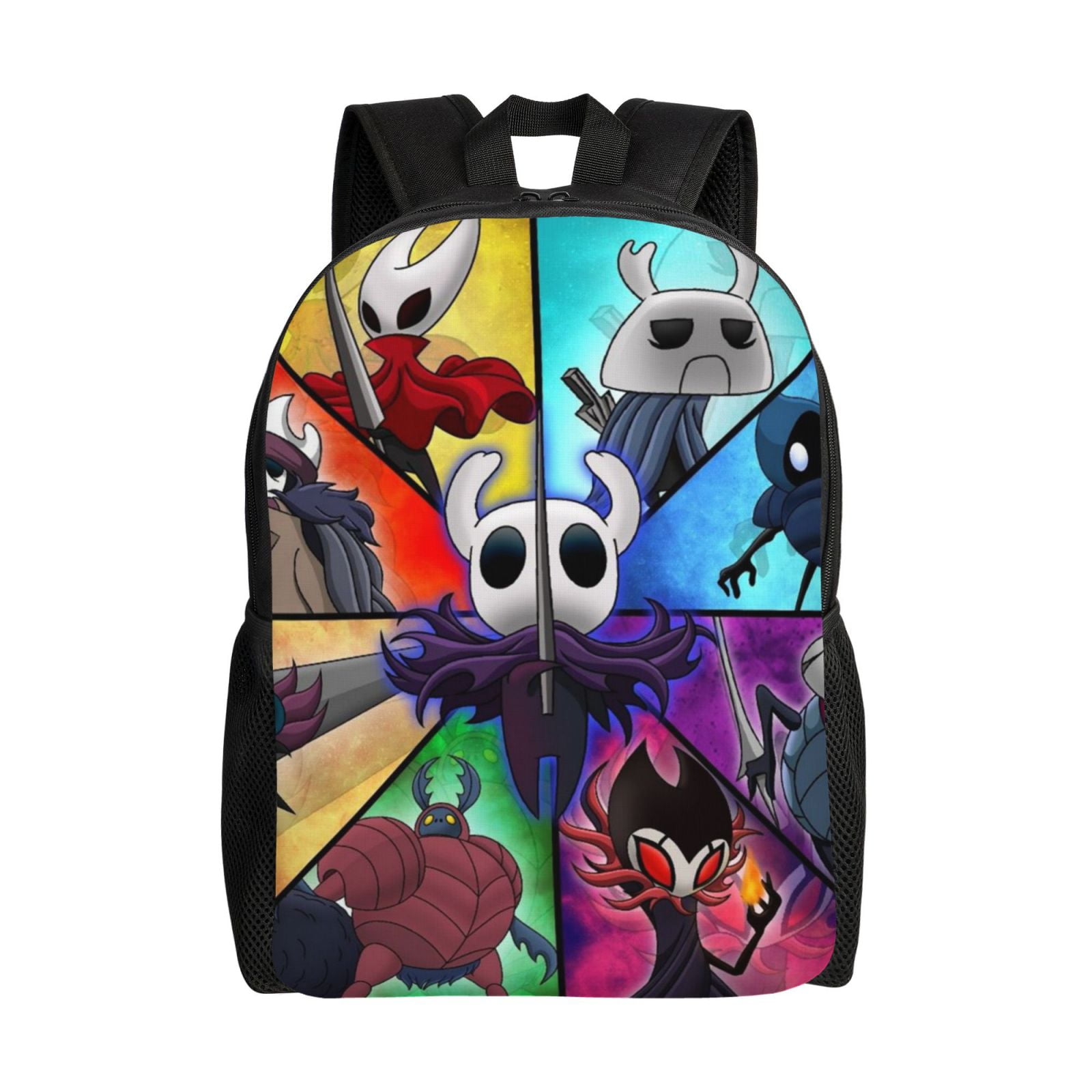 Xigua Peacock Print Backpack - Lightweight School Bag, Water Resistant, Fits 14" Laptop
