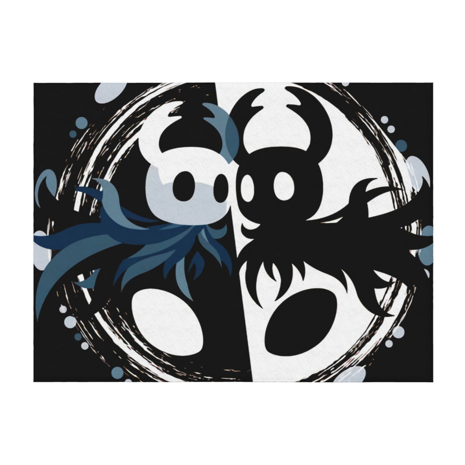 Hollow Knight Flannel Blanket Soft Lightweight Plush Fuzzy Cozy Luxury