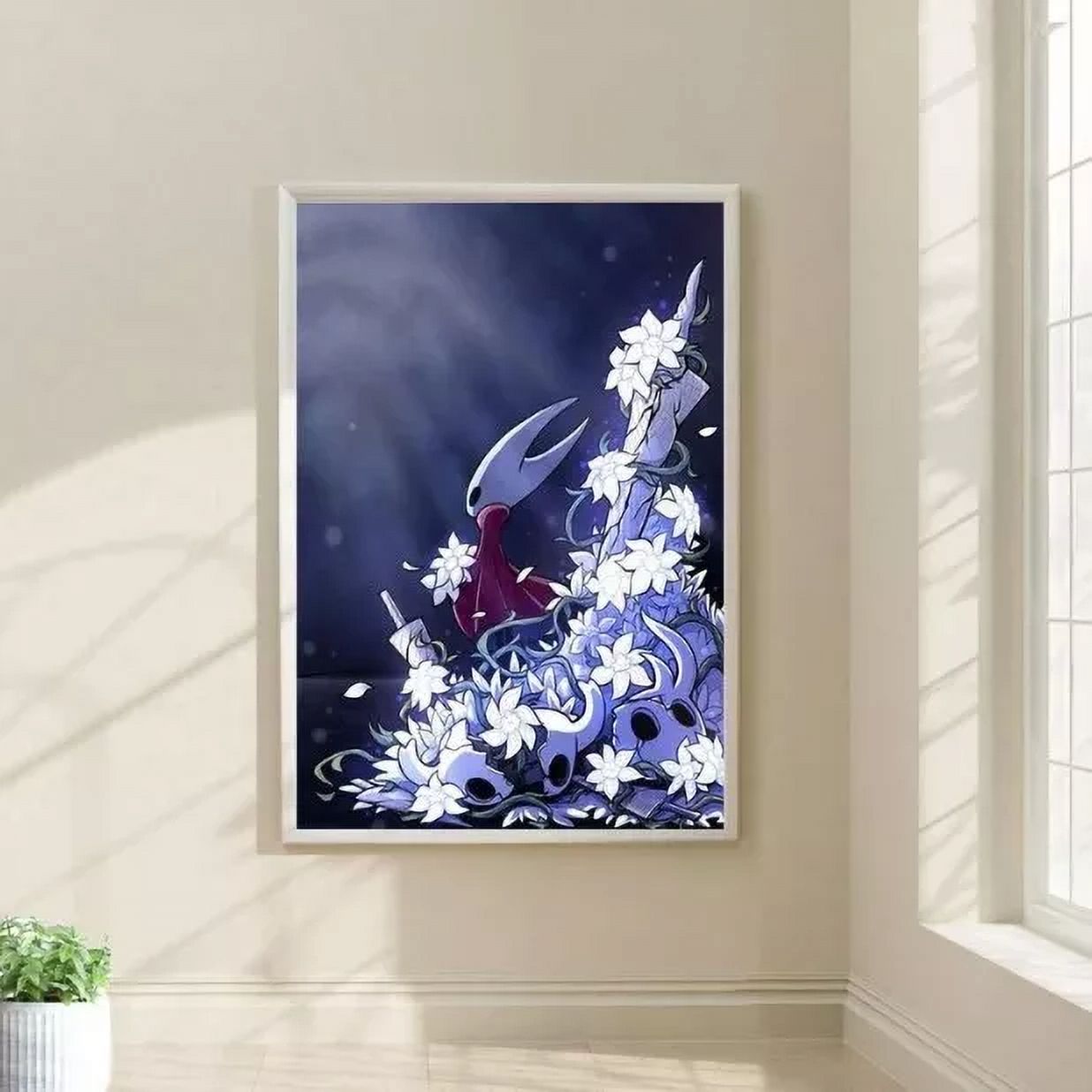 Hollow Knight Video Game Movie Poster Film Print Wall Art 1 NO FRAMED ...