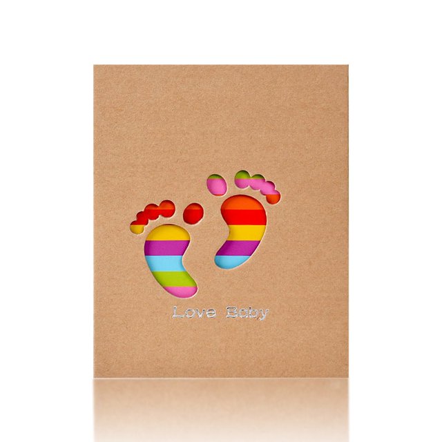 Hollow Kraft Photo Album Slip In Hold 100 Pockets 7x5 inch Picture