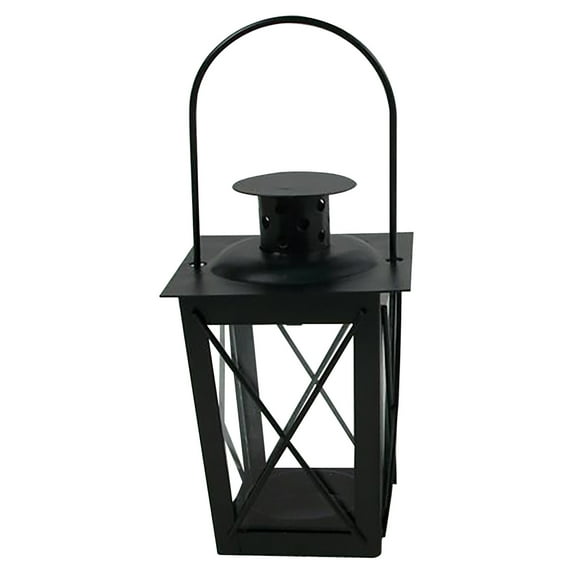Hollow Metal Candlestick Holder,Vintage Retro Hanging Lantern with Wrought Iron Design,Decorative Leaf Pattern Candle Holder for Indoor and Outdoor Ambiance,Candle Holder,Lantern,Black,1Pc