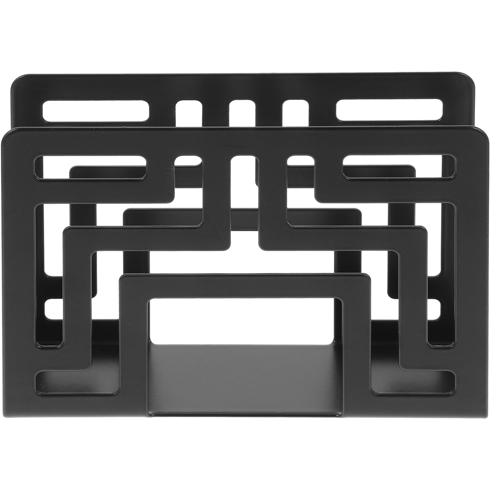 Hollow Napkin Holder Metal Tissue Holder Tissue Storage Stand Napkin