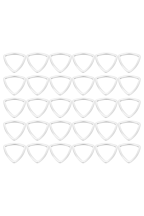 Hollow Open Bezels for Craft & Jewelry Making, Perfect Supplies for Creative Designs 30PCS Triangle Resin Frames