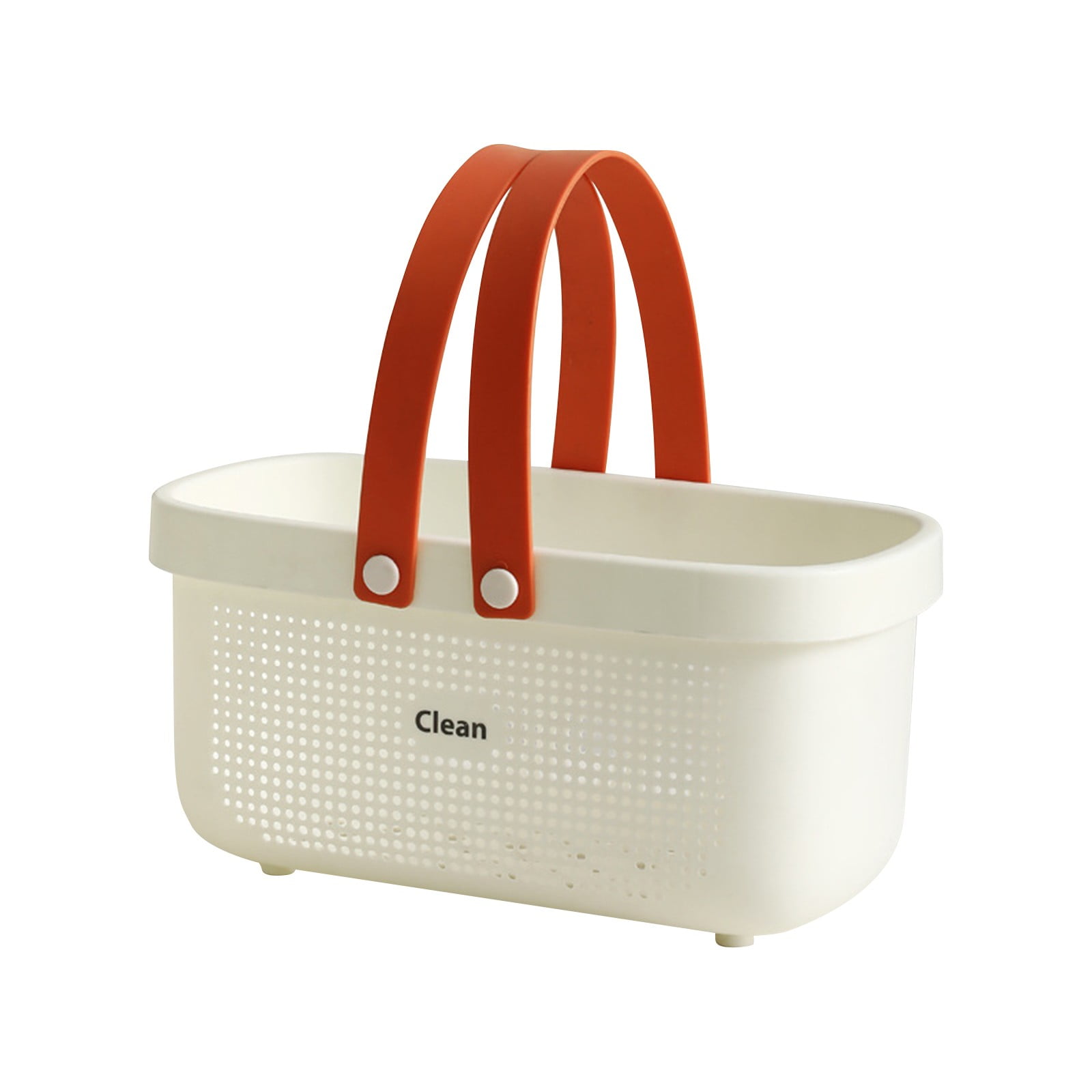 Hollow Out Desktop Storage Basket Dispenser Container Portable Shower