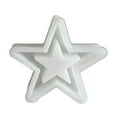 thumbnail image 1 of Hollow Out Five-pointed Star Resin Silicone Mold, 1 of 19