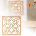 thumbnail image 1 of Hollow Pattern Wooden Wall Art - High-Quality Wood, Easy to Mount, For Living Room/Bedroom, Home Decor, 1 of 5