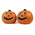thumbnail image 1 of Hollow Pumpkin LED Lantern Halloween Party Decor with Colorful Lights for Home Bar Shop Indoor Outdoor, Battery Operated Festival Light Prop Gift, 1 of 7