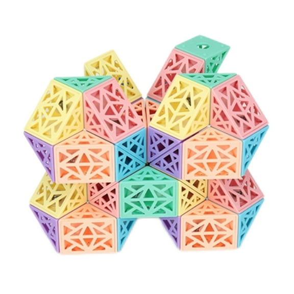 Hollow Shape-Changing Building BlocksColorful Construction Building ToysPreschool Educational Learning ToysKindergarten Classic Puzzle Educational Toys for KidsMY9816