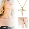 thumbnail image 1 of Hollow Shaped Pendant Necklace for Stylish Accessories and, 1 of 5