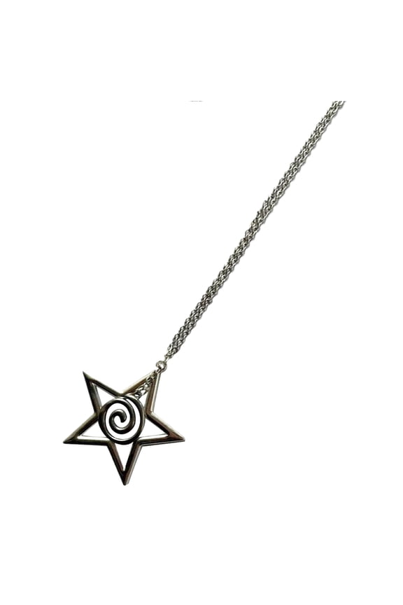 Hollow Star Necklace Y2K Jewelry Personalized Clavicle Chain for Women Punk