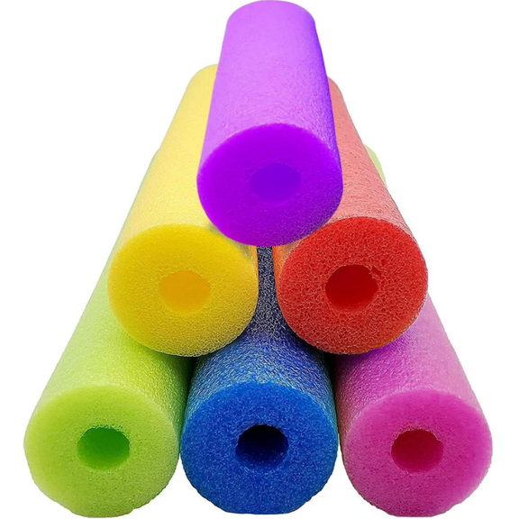 Hollow Swim Training Buoyancy Stick for Pool Floating Drifting and Water Entertainment(Purple,60Inch)