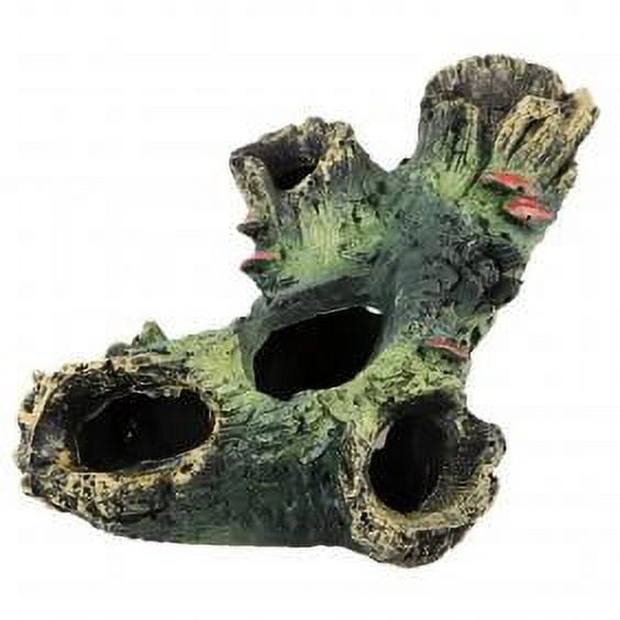 Hollow Tree Trunk for Aquarium Decoration, Resin Fish Tank Ornament, Betta Fish/Small/Tinny Fish Hideouts Wood House