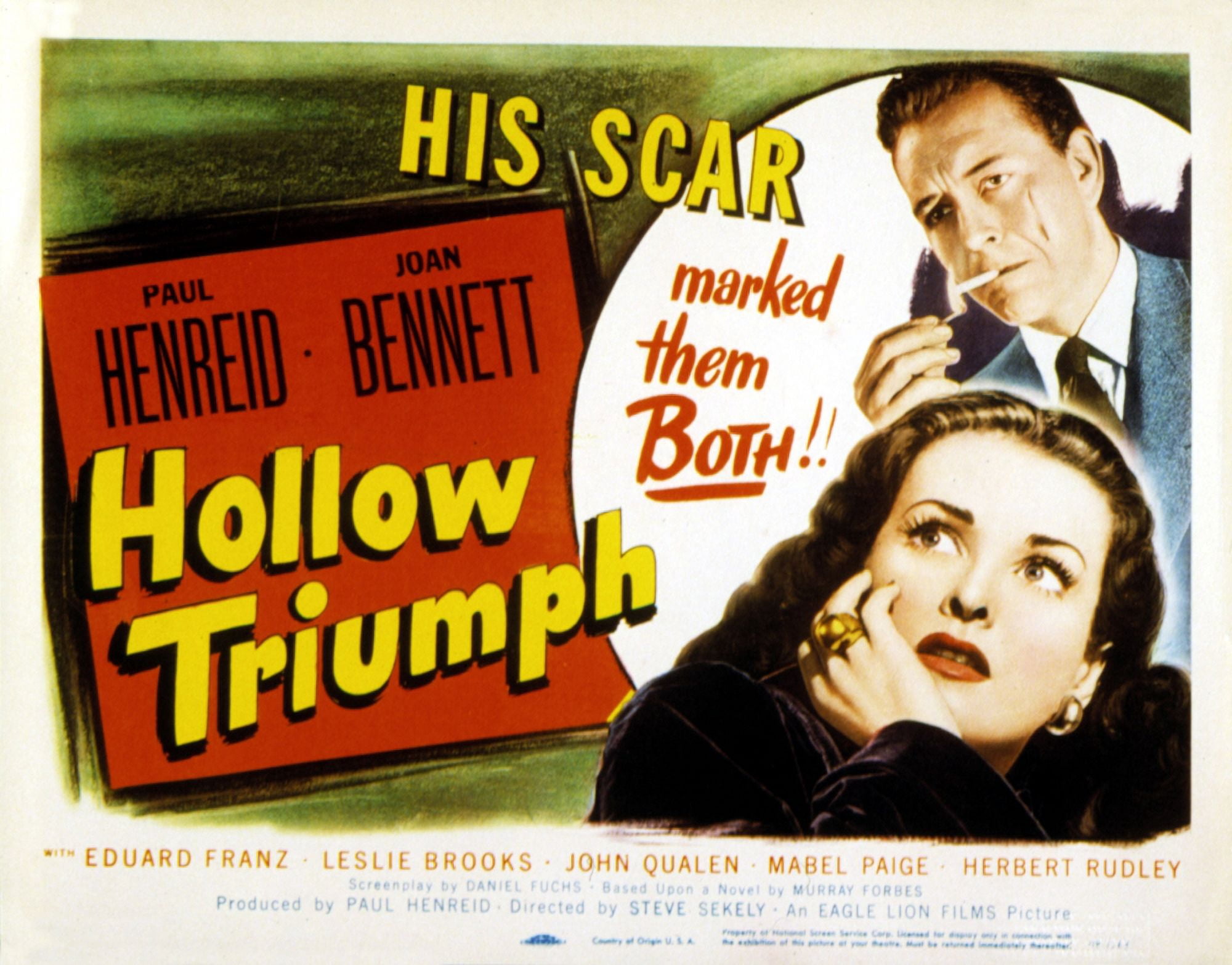 Hollow Triumph Canvas Art - (28 x 22)