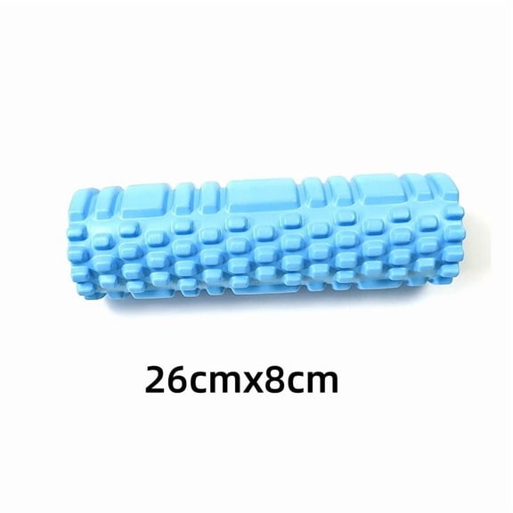 Textured Foam Roller, Hollow EVA Yoga Massage Roller 10.2 x 3.1 in for Pilates, Stretching and Fitness