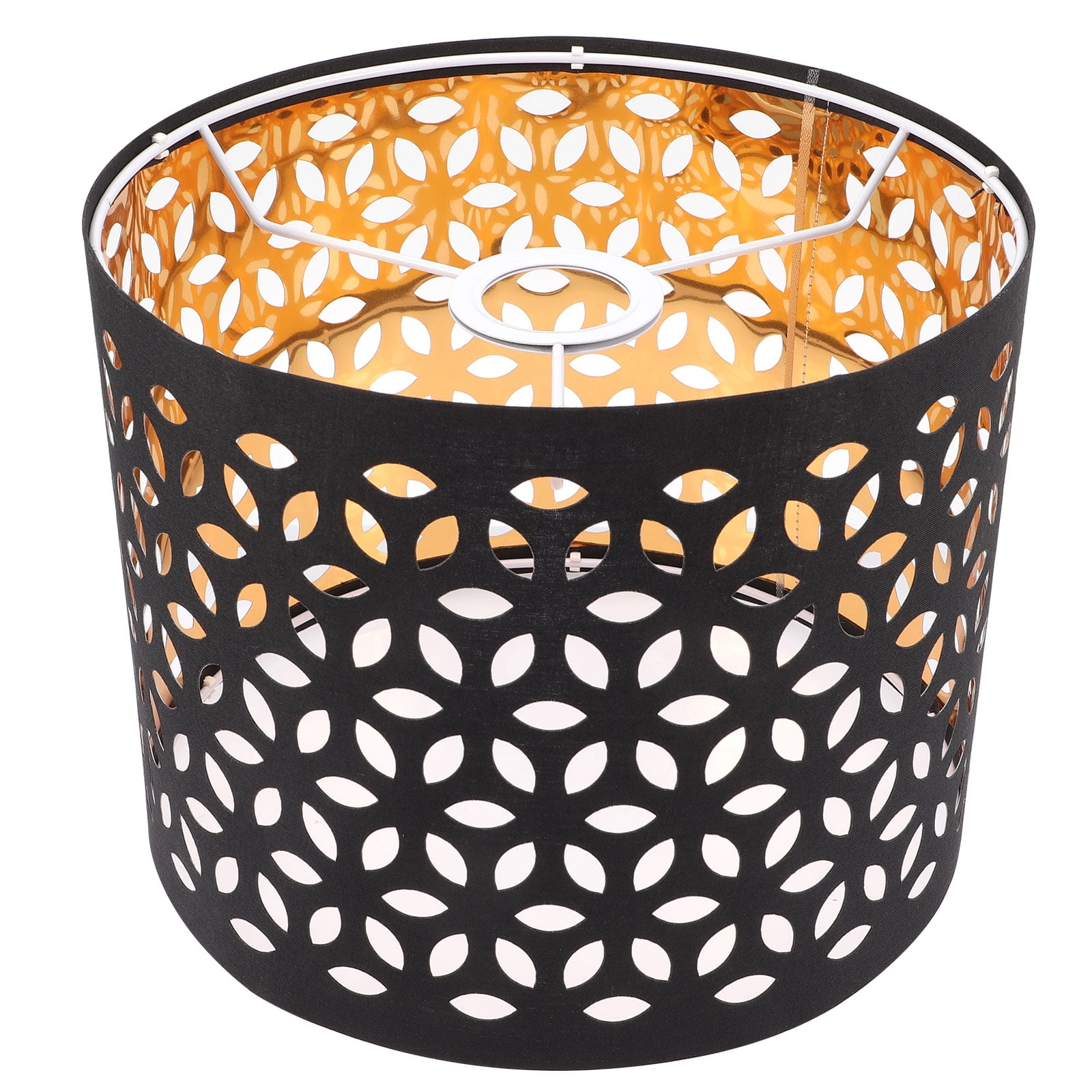 Hollowout Cloth Lamp Shade Dustproof Fabric Lampshade for Hanging