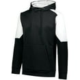 thumbnail image 1 of Holloway 222540.420.M Adult Blue Chip Hoodie, Black & White - Medium, 1 of 5