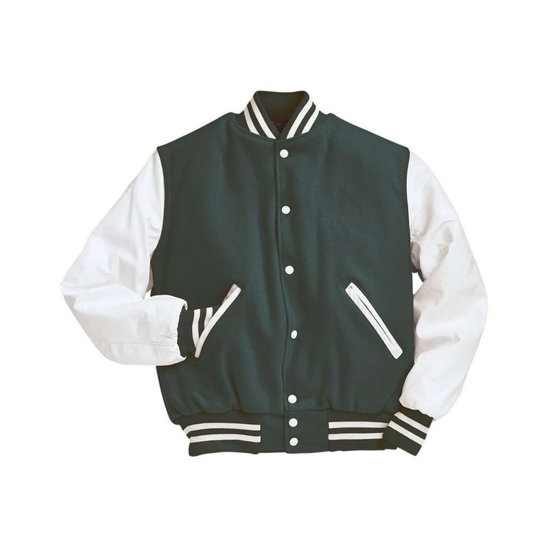 Holloway 224183 Varsity Jacket Myrtle White XS Walmart