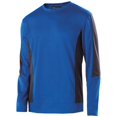 thumbnail image 1 of Holloway 229187 Adult Polyester Fleece Artillery Crew, ROYAL HEATHER/BLACK HEATHER, M, 1 of 1